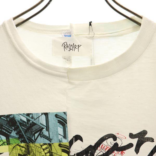 RESCARP 23ss Remake Short sleeve T-shirt White system Men's Used