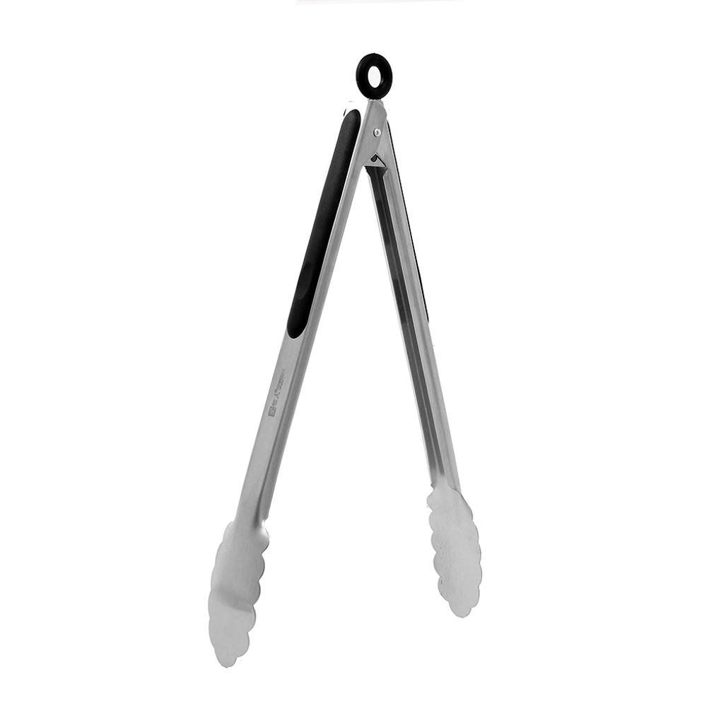 304 Stainless Steel Tongs BBQ Fried Meat Clam Tongs