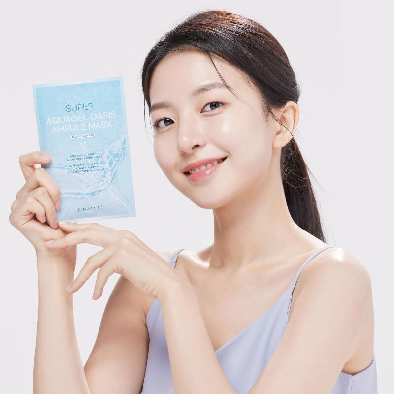 S.NATURE Super Aquagel Oasis Ampule Mask 30ml*10EA
