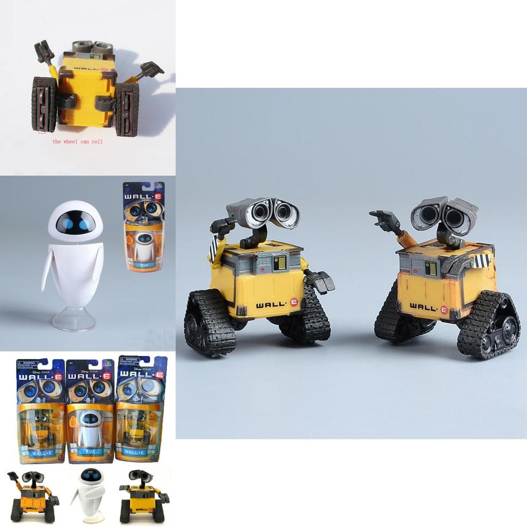 Adorable Wall-e Eve Mini Robot Action Figures Kids Gift Toy For Collectors