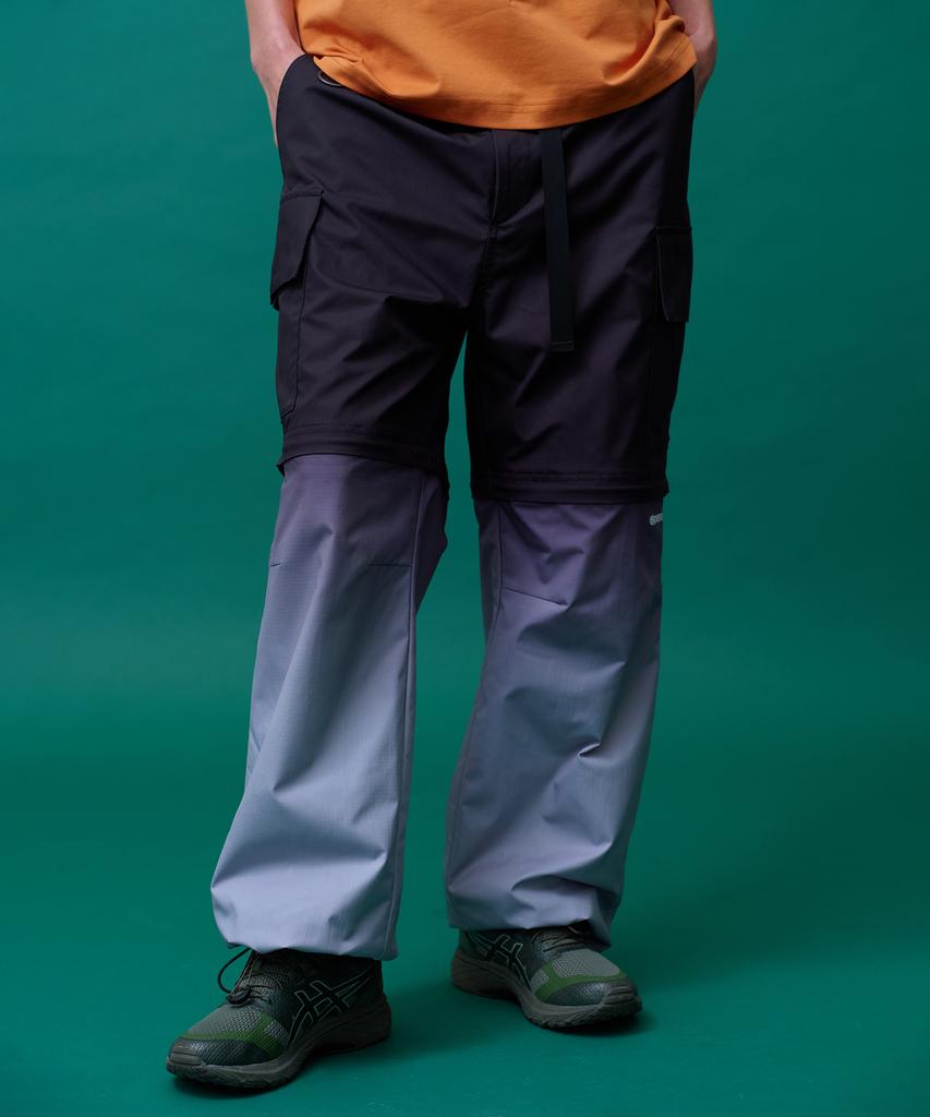 Minasu Gradient Convertible Hiking Pants_Black