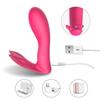 Wibrujące majtki Strap-on Dildo Wibrator Bezprzewodowy pilot C String G-spot Massager