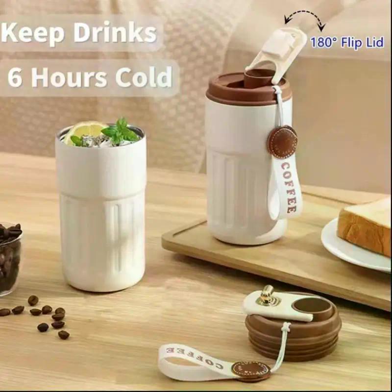 High-value Tumbler Hot And Cold Vacuum Insulated Cup Stainless Steel  Cup Portable Water Cup