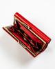 Women's leather wallet F17501 RED