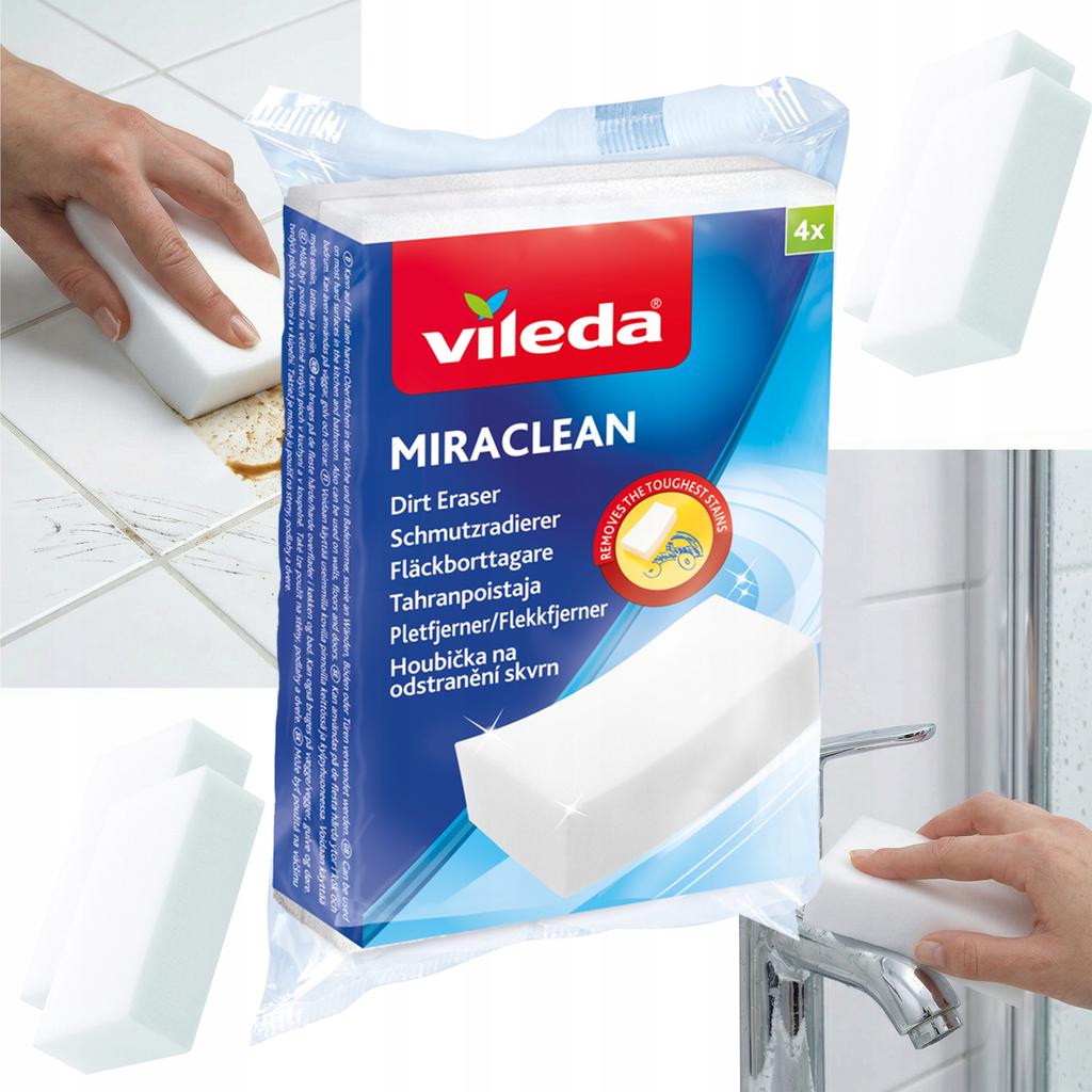 Vileda Miraclean Magic Sponge 4 Pcs.