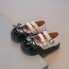Girls' Princess Shoes Spring and Autumn New Style Baby Girls' Leather Shoes Korean Fashion Princess Shoes British Style Baby Flats