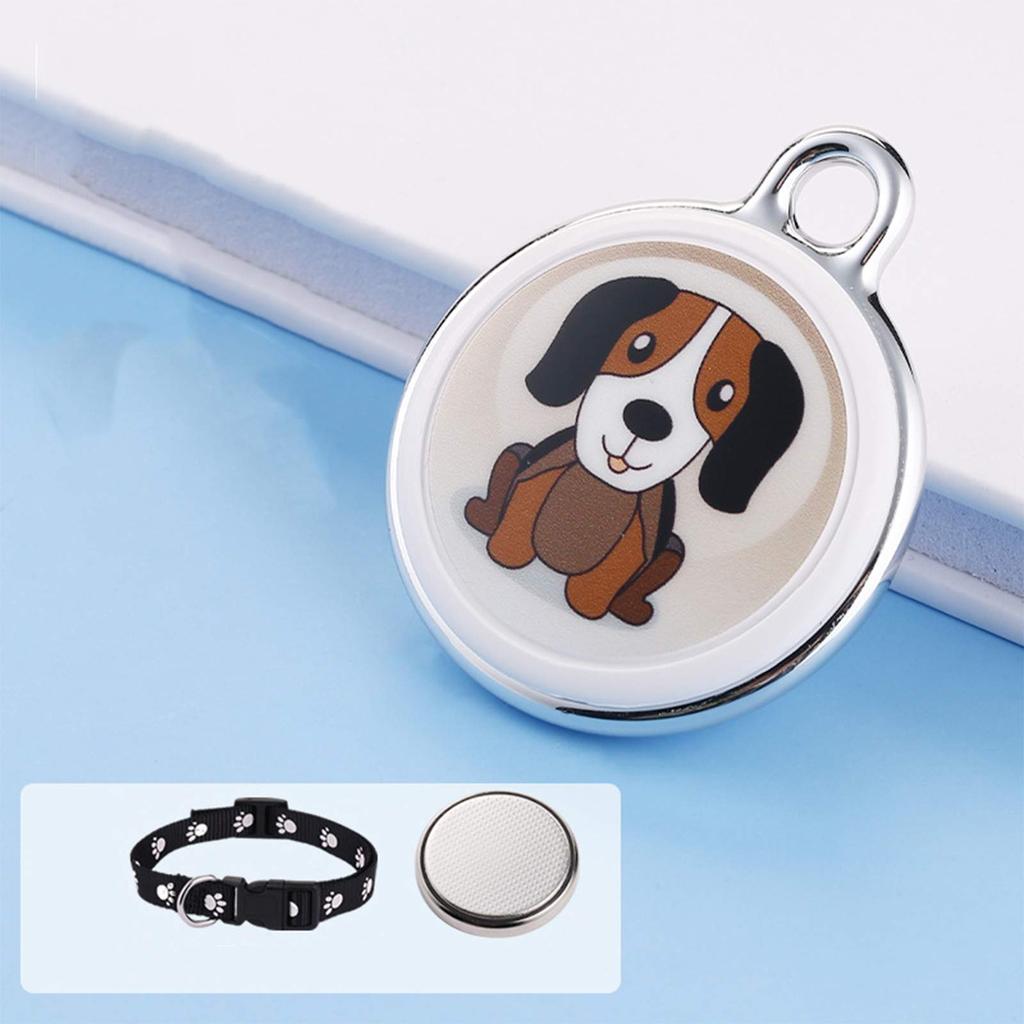 Smart pet locator cat dog tracking GPS collar anti-lost waterproof