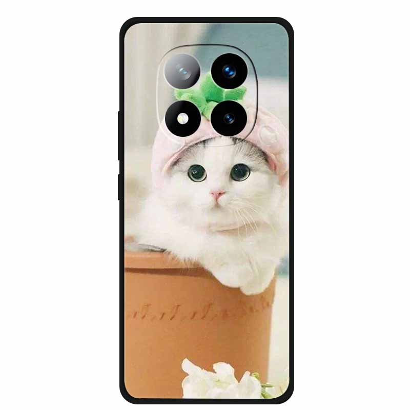 For Redmi Note 14 Pro+ Case Animals Soft Silicone TPU Phone Cases Back Cover For Redmi Note 14 Pro Plus 5G Wolf Shockproof Capa