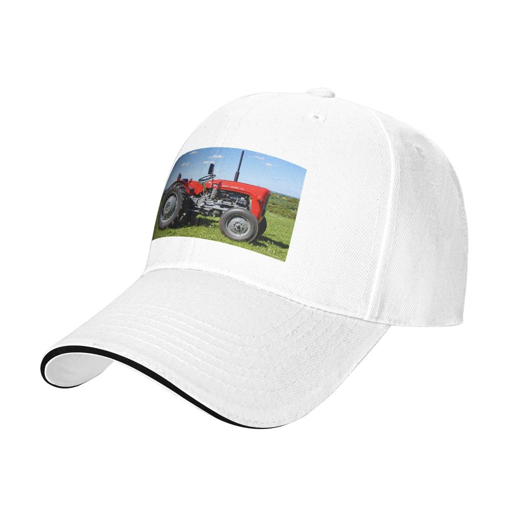 Fashion Massey Ferguson  Tractor  Curved Brim Baseball Cap Instagram Style Cap FeUnisex