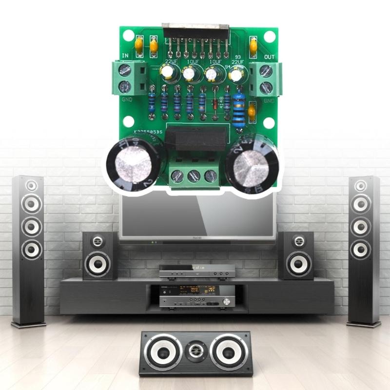 12-34V Bass Boost Amplifier Board 100W TDA7294 High Power Subwoofer Amplifier Board Mono Fever Level For Home Theater