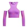 Adidas Womens/Ladies Cropped Sleeveless Athletic Jersey