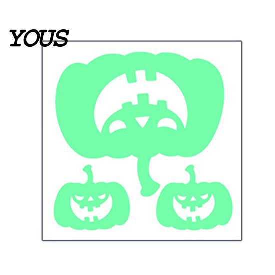 Waterproof Secret Room Wall Decor Halloween Glow In The Dark Stickers, Luminous Ghost Hand And Bat Glowing Eyes for Party Decals, Horror Theme