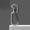 Stainless Steel Outdoor Hanging Buckle Strong and Durable Key Chain Quick Hanging Key Chain Ring Hook Bottle Opener