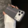 iPhone 17 Pro Max Carbon Fiber Texture Case with Metal Lens Magnet Cover