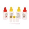 Mini Seasoning Sauce Bottle Portable Tomato Ketchup Bottle Salad Dressing Container for Bento Lunch Box Kitchen Jars