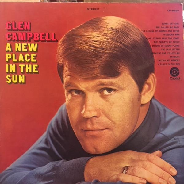 

LP Record GLEN CAMPBELL New Place In The Sun CP8929PROMO CAPITOL 1968 Japan CountryFolk Used