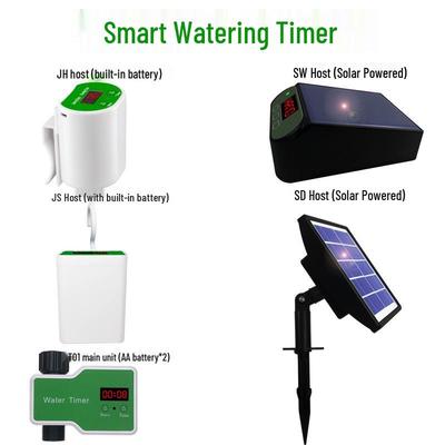 Solarbetriebener intelligenter Bewässerungstimer: Einmonatiger automatischer Pflanzensprenger