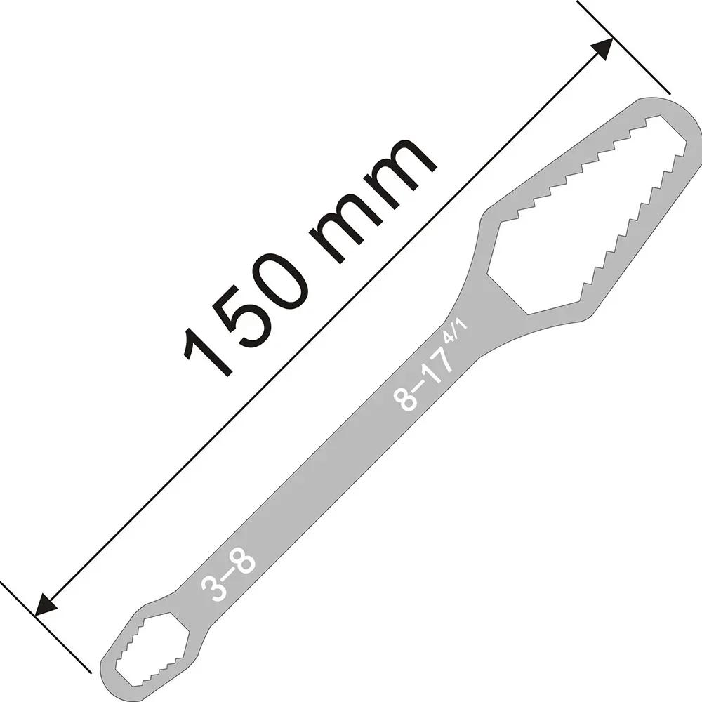 Universal Wrench Set Adjustable Multifunction Double Head Spanner for Electronic Board Repair and Hand Tool Kit