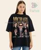 Vintage Michael Scott Collage Shirt, The Office TV Show Tee