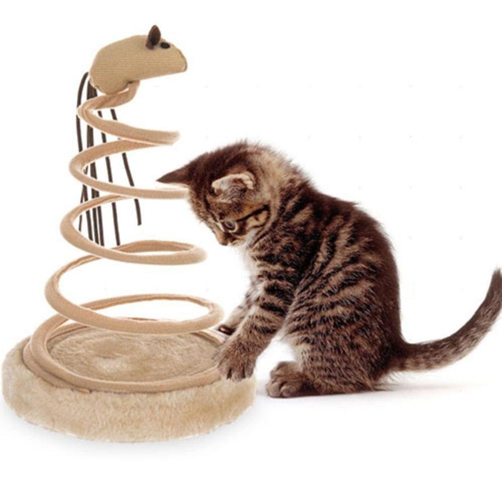 

Плюшевая игрушка для кошек Дружелюбная кошка Дразнилка Палка Когтеточка Пружинящая Кошка Игрушка Котенок Игрушка