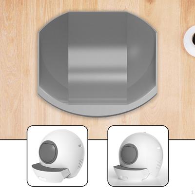 Self Cleaning Cat Litter Box Tray Holder Pan Easy Installation Large Container Replacement