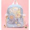 New spring lazy personality pain layer high value backpack girl travel backpack cute college student schoolbag