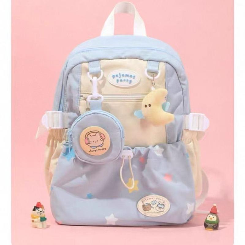 New spring lazy personality pain layer high value backpack girl travel backpack cute college student schoolbag