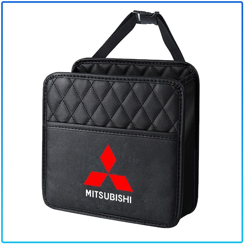 Car Storage Bag Multi-function Seat Back Storage Pocket Suspension For Mitsubishi Lancer Lancer ASX Outlander 2 3 Pajero Mirage Exzos Pajero 4