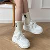 New Women's White Shoes Women's Ins Tide Summer Breathable Versatile Women's Shoes Niche Sports and Leisure Board Shoes