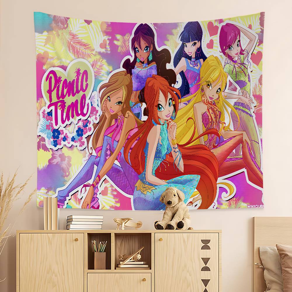 Classic Cartoon SShincchanS Kawaii Tapestry Wall Hanging Tapestry Art Deco Blanket Curtain Hanging At Home Bedroom Living