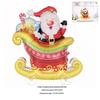 Standing Christmas Foil Balloon Non-toxic Odorless Giant Xmas Decor for Home Party Kids Xmas Gift New Year Celebration