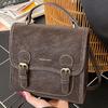 Retro Fashion Backpack Women's Winter New Trend Handbag Student Class Casual Women's Bag