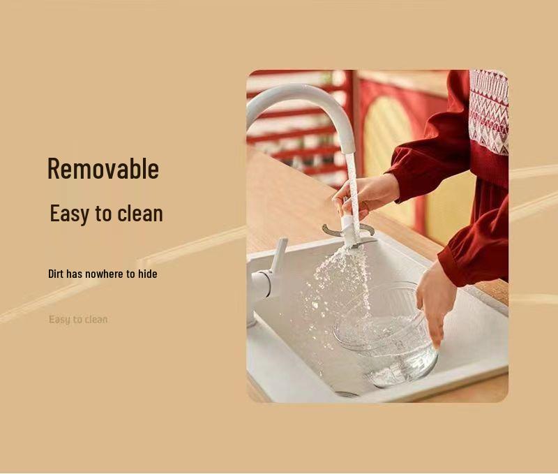 Fleischwolf mit zwei Kammern, Geschmacksneutral, Dickes Glas, Multifunktionaler Lebensmittelverarbeiter für Fleisch und Gemüse.