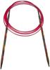 Knitting Needle - KnitPro - KP21382 - Fixed Circular - Multicolor Wood - 4 Mm
