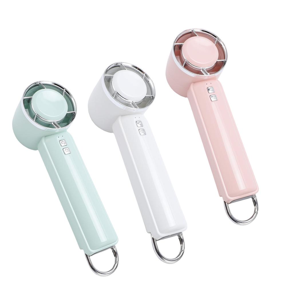 Portable Handheld Fan 5 Speed USB Rechargeable Cool Wind Hand Fan with Mountaineering Clip