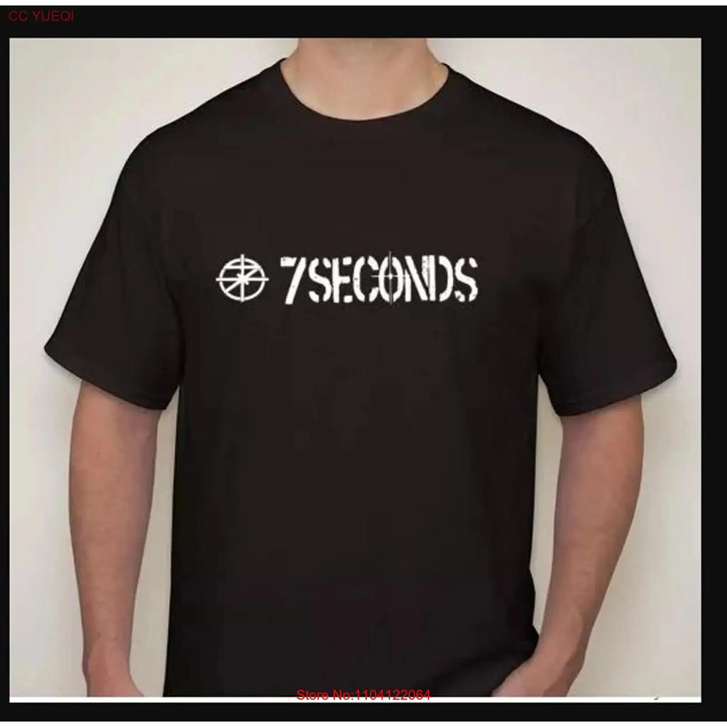 7 Seconds Seven Thrash Hardcore Punk Rock Band T Shirt Size S 5xl Vintage Casual Breathable Streetwear