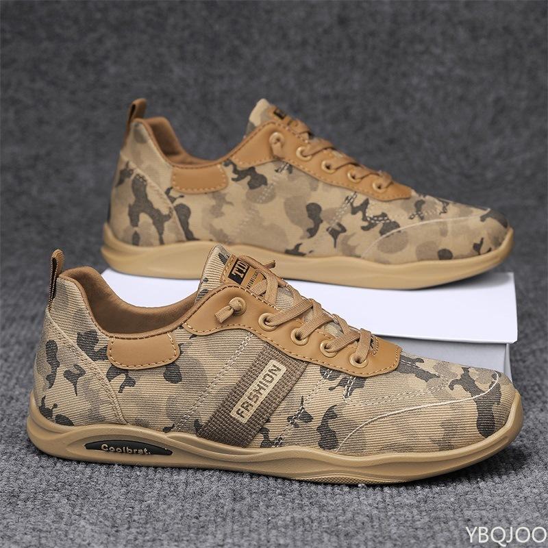 Leisure Comfortable Spring Autumn New Men's Shoes Breathable Canvas Shoes Fashionable Versatile Men's Shoes