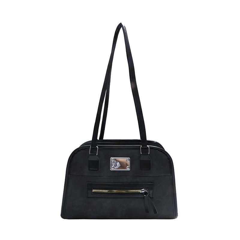 Temperament large-capacity shoulder bag autumn new retro commuter simple fashion trendy backpack tote bag