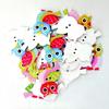 50Pcs Multicolor Cute Owl Design 2 Hole Wood Button Bag Clothes Sewing Accessory
