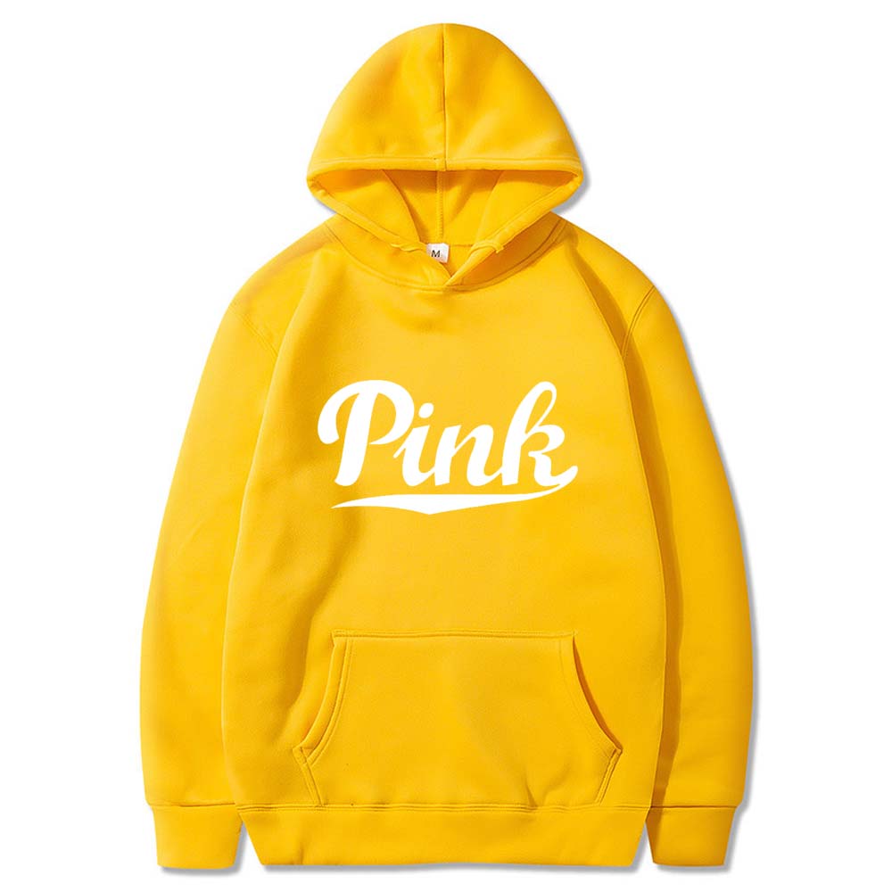 Harajuku Retro Letter Fleece Mens and Mens Hooded Sweatshirts Oversized Casual Pullover Loose Hoodies