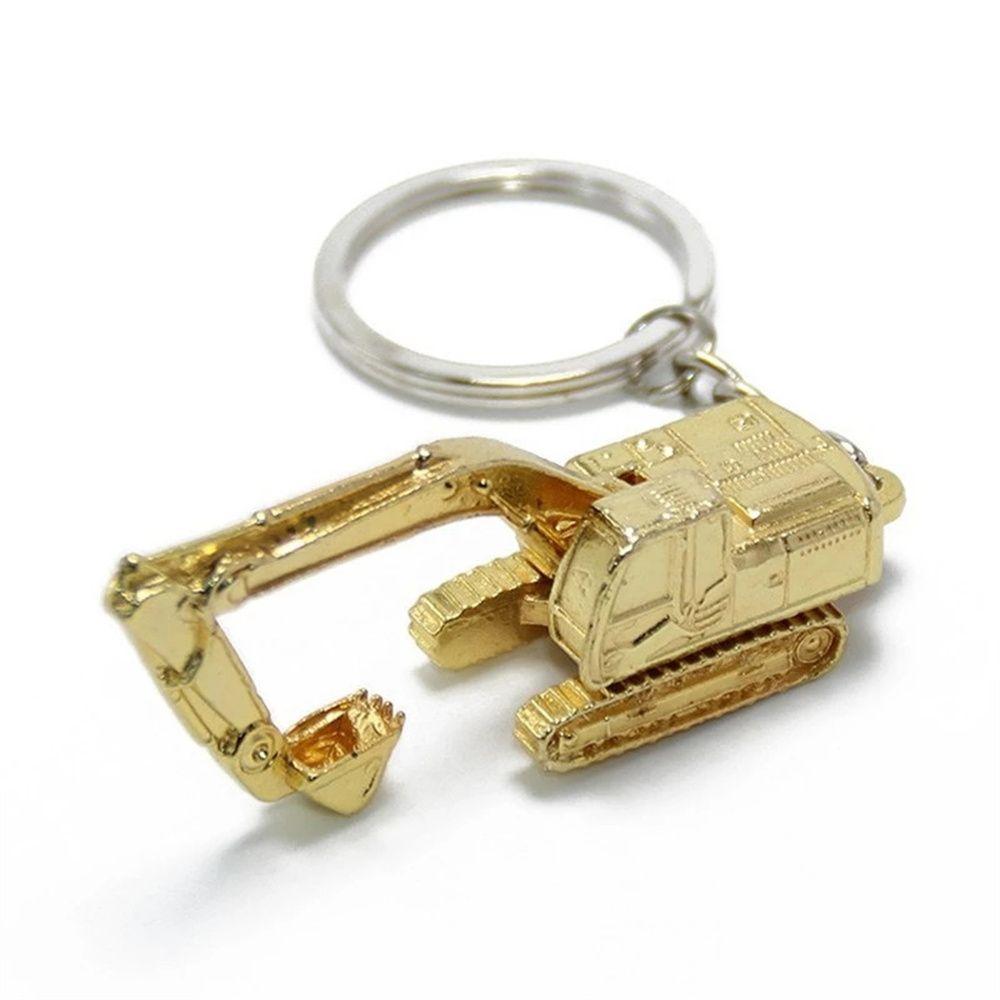 Anti-lost Key Rings Car Accessories Bag Pendants Key Pendant Car Keychain Excavator Keychain