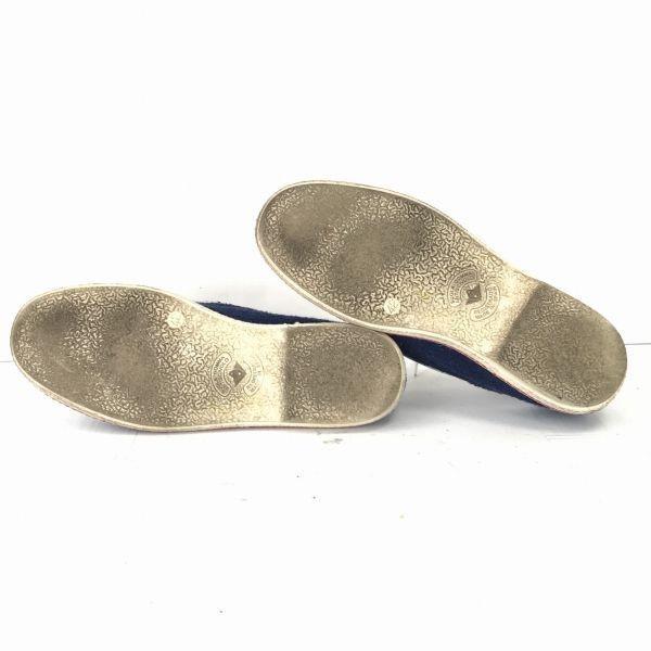 Spanien FRANCESCO Frottee Deckschuhe 26.5 Blau(GEBRAUCHT)