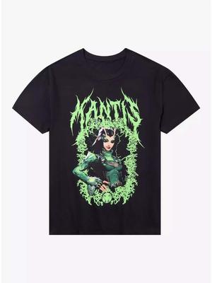 Genuine 2026 New Guardians of The Galaxy Rival Mantis Print Plus Size Women's Fashion Short Sleeve Loose Sports T-Shirt