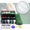 HAPPY SUGAR Poker Chips Poker Set 200 Pieces Poker Mat Poker Table Blackjack Goods Home Use Casino Cards Casino Coins Playing Cards Dealer Button