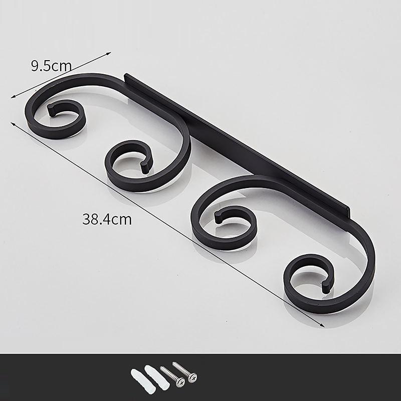 

Wall-Mounted Wine Glass Holder Space Aluminum Creative Goblet Storage Rack Bar Restaurant Household Punch-Free Wine Glass Holder