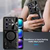 Slide Lens Push Window Armor Funda for Infinix Note 50 Pro 4G Case for Infinix Note 50 4G Case Magnetic Ring Stand Cover
