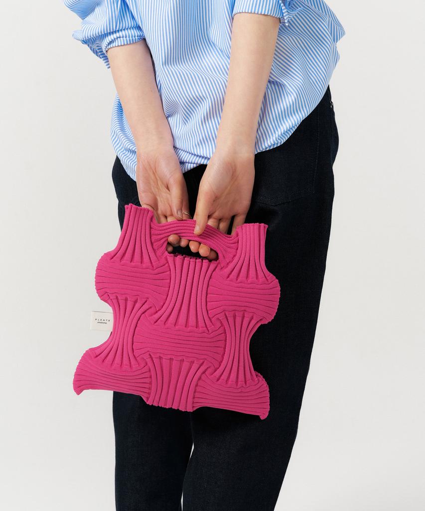 Pleatsmama New Bow Bag Pink