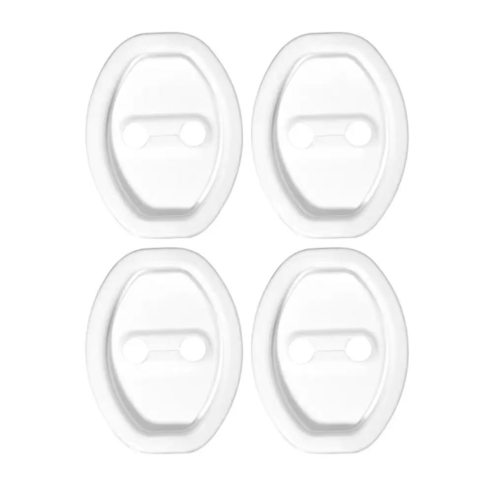 Silicone Shock Absorbing CushionCar Lock Sleeve Buckle Durable and Wear Resistant Universal Car Door Lock Protective Cover