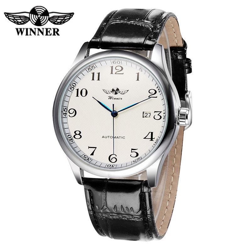 Vincitore, Vincitore Forniture Moda Uomo Casual, Semplice, Orologio Meccanico Automatico