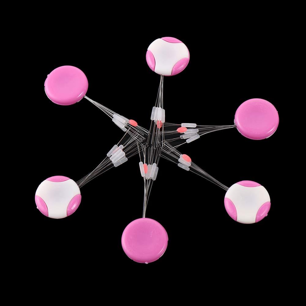 

Accessories Transparent Rubber Stopper Fishing Line Connector Space Bean Fishing Bobber Float 7+1 L